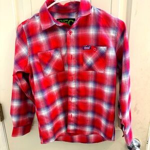 Youth (boys or girls) size medium Dixxon Flannel. Excellent shape, worn twice.